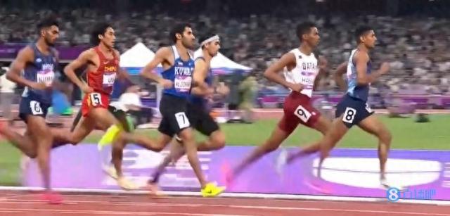 亚运会男子800米 中国选手刘德助获得第六名
